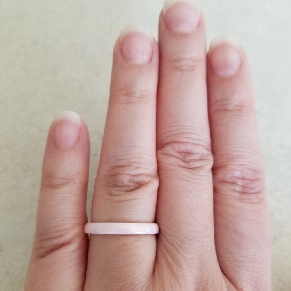 Pink Ceramic Ring - Picture 6 of 8